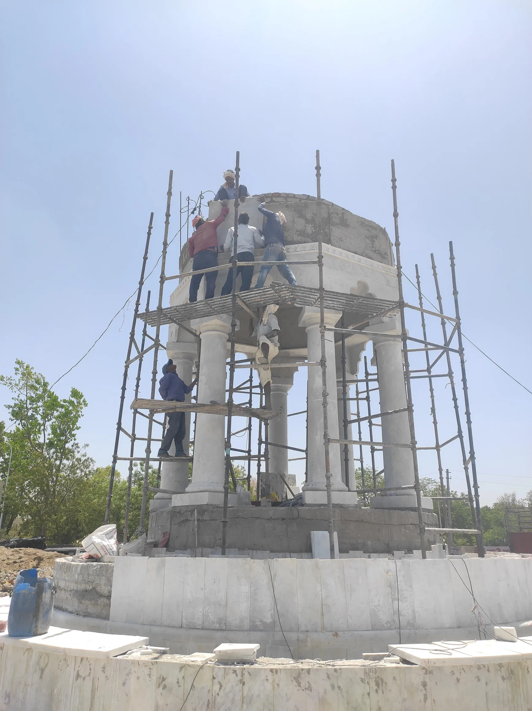 Construction work by Umang Arts — photo 19