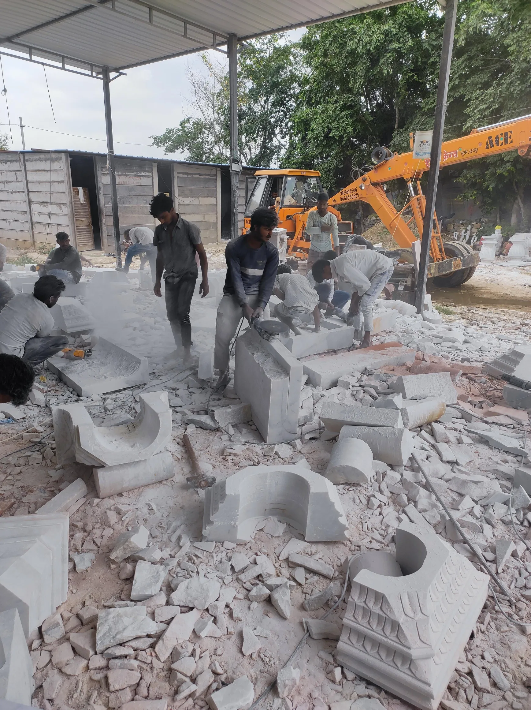 Construction work by Umang Arts — photo 23