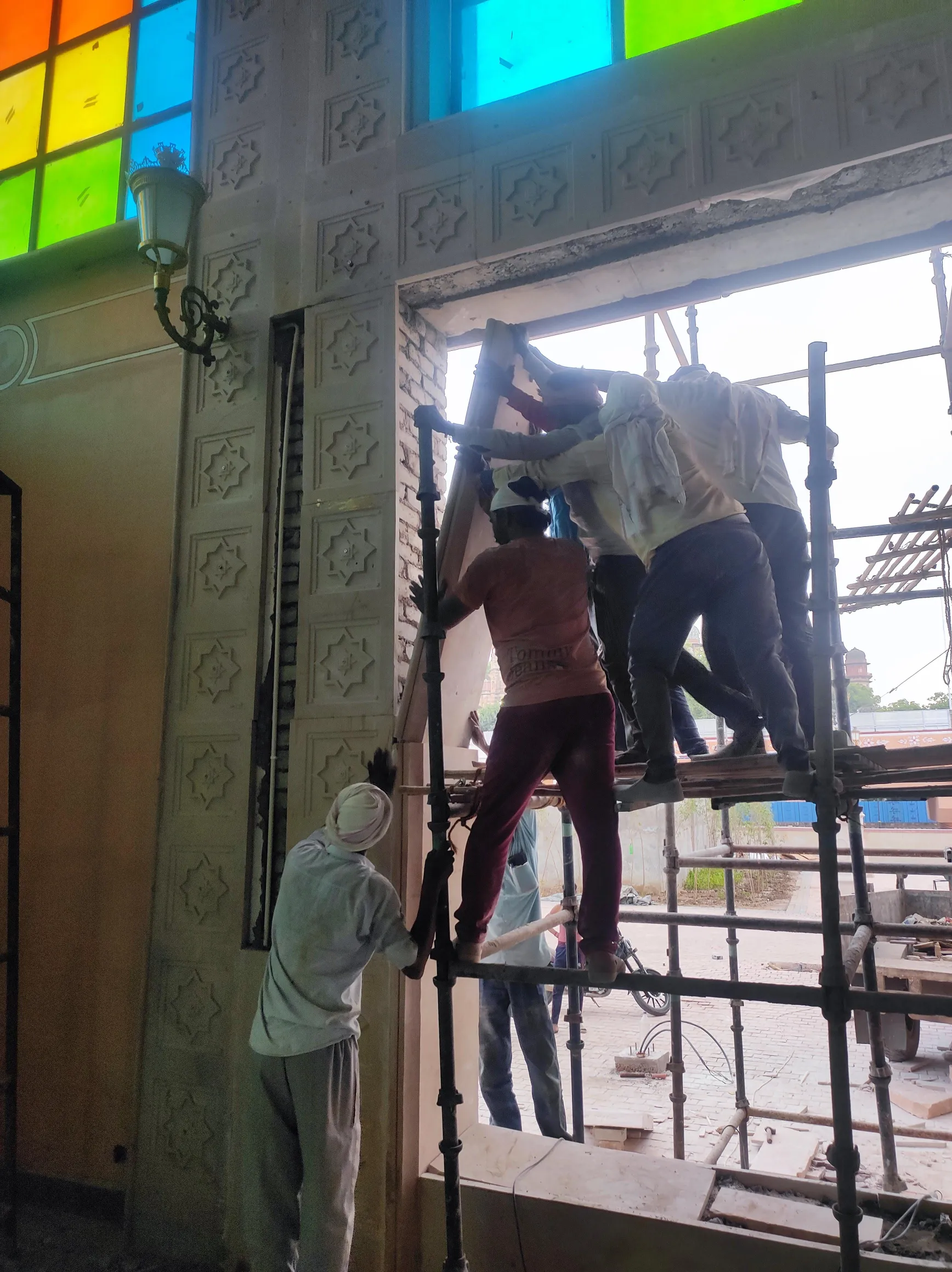 Construction work by Umang Arts — photo 24
