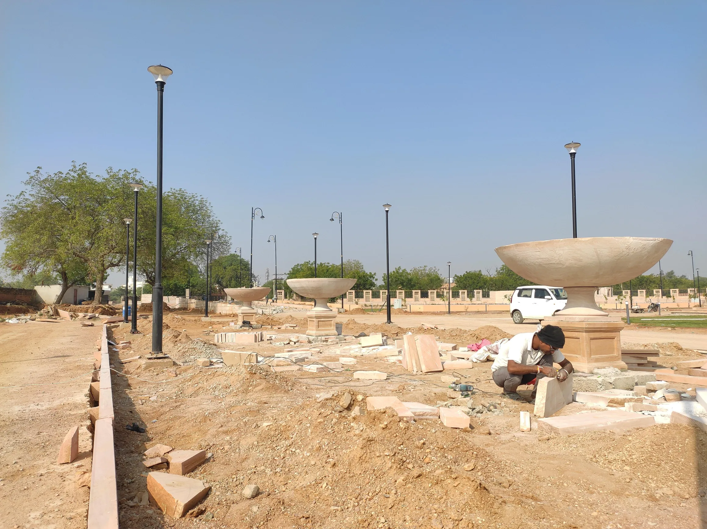 Construction work by Umang Arts — photo 29