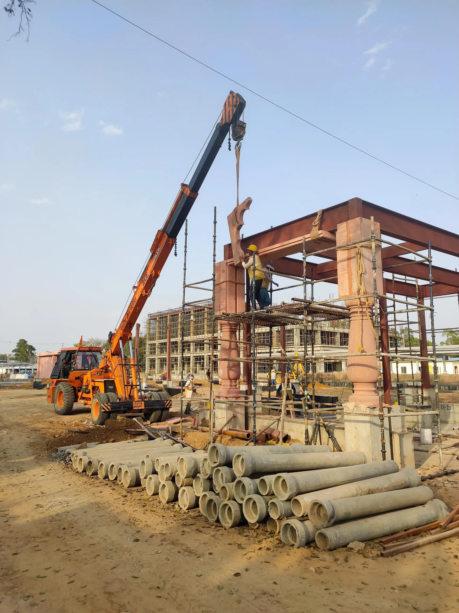 Construction work by Umang Arts — photo 33