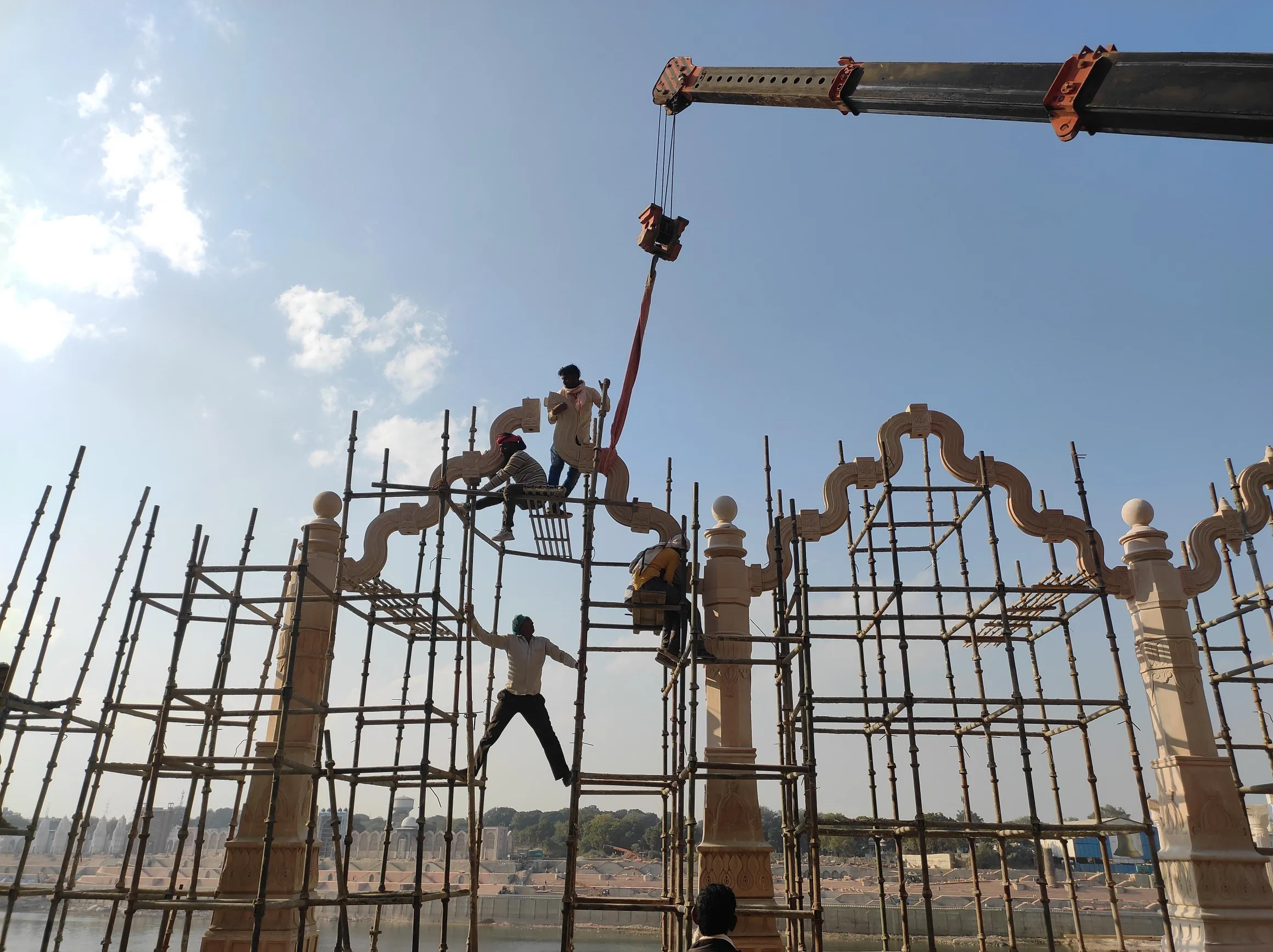 Grand Arch — Kota during construction, photo 3