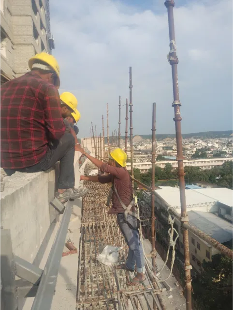 IPD Tower (SMS Hospital) — Jaipur during construction, photo 4