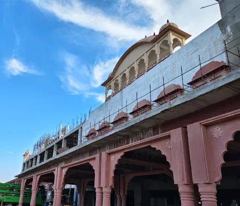 Jaipur Junction Redevelopment — Jaipur during construction, photo 1