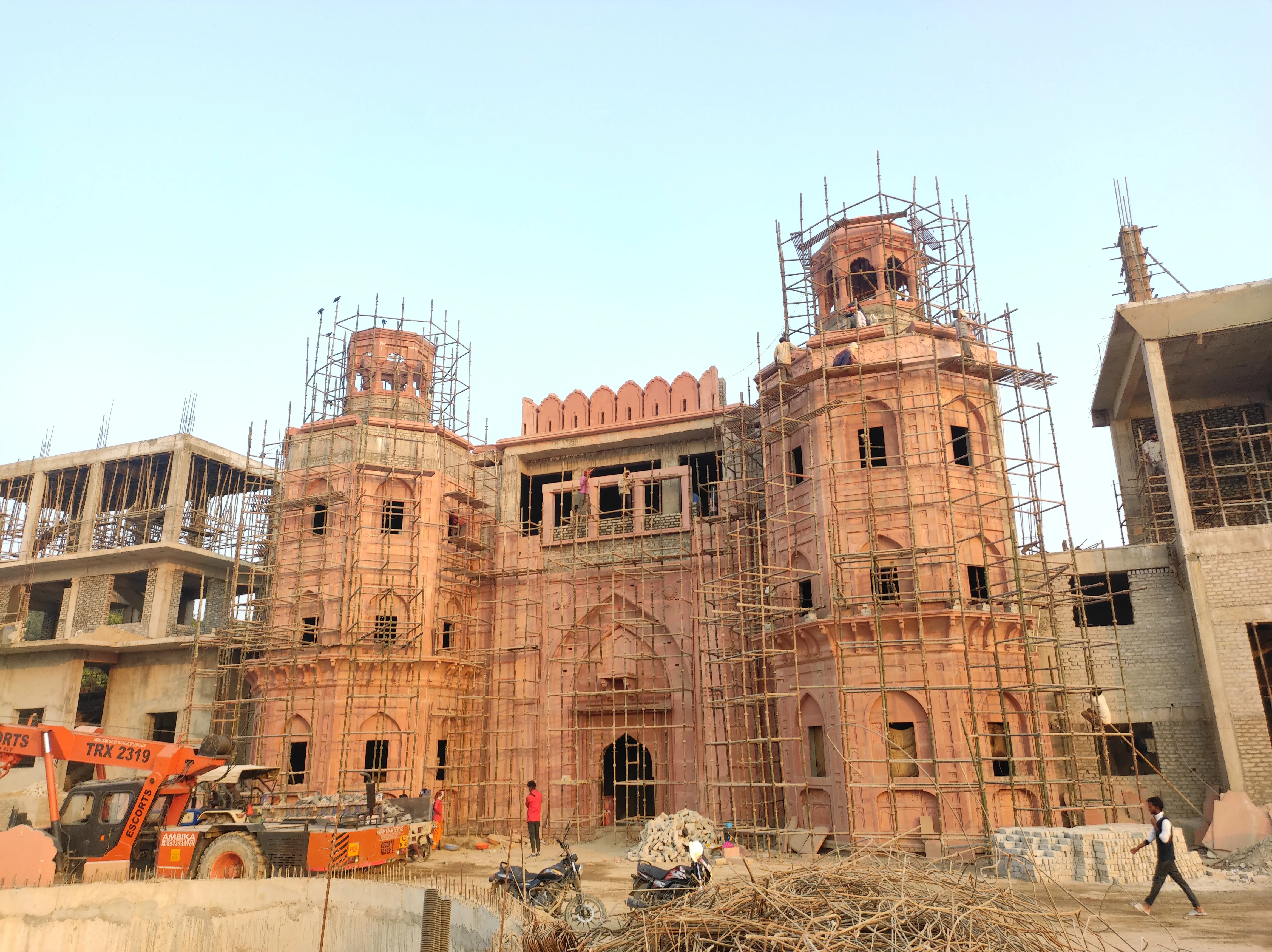 Red Fort — Kota during construction, photo 3