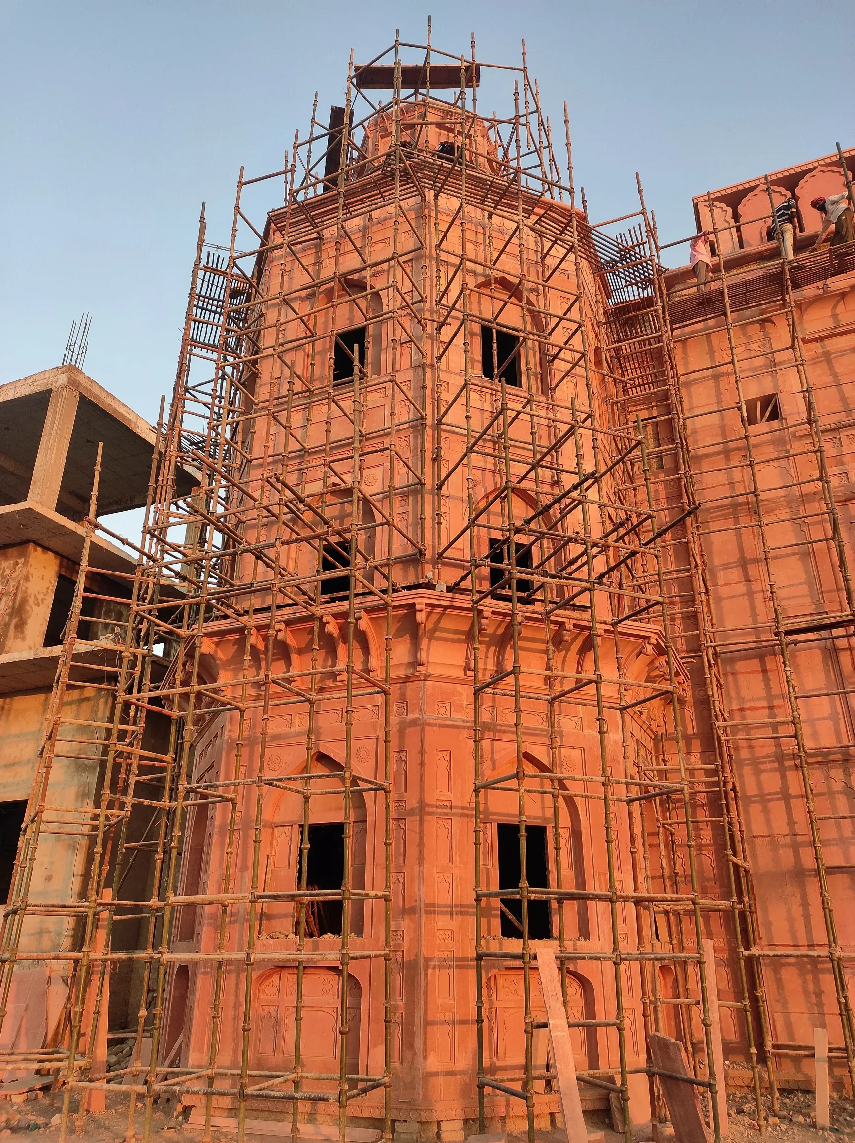 Red Fort — Kota during construction, photo 5