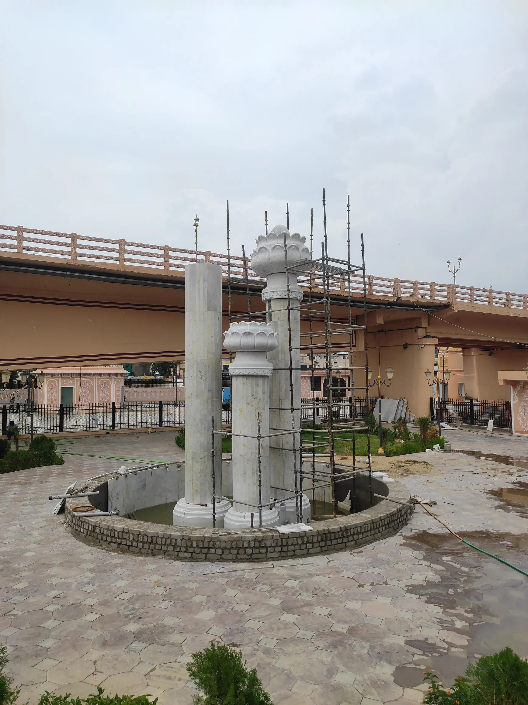 Stepwell — Nayapura, Kota during construction, photo 3