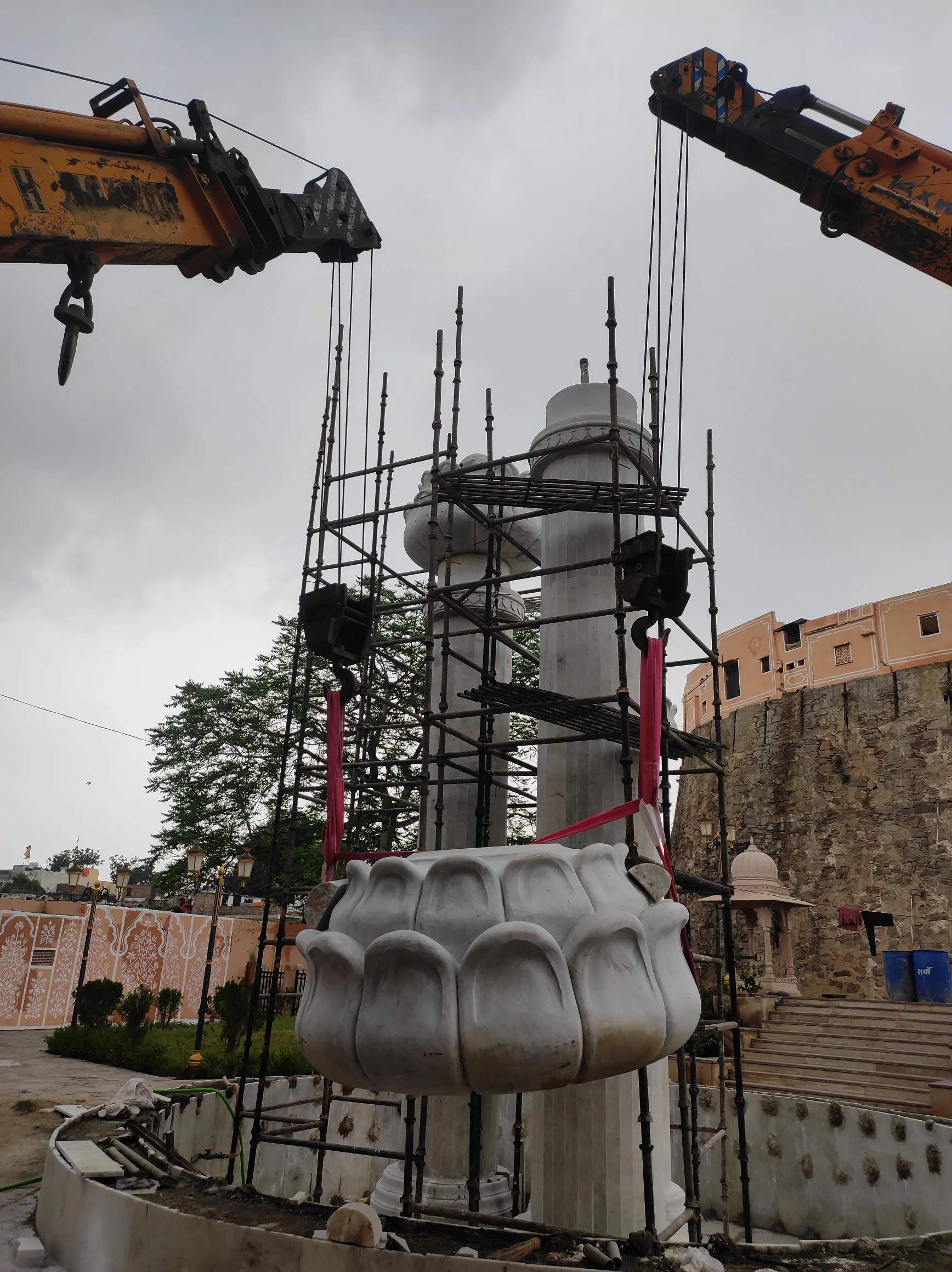 Stepwell — Nayapura, Kota during construction, photo 5