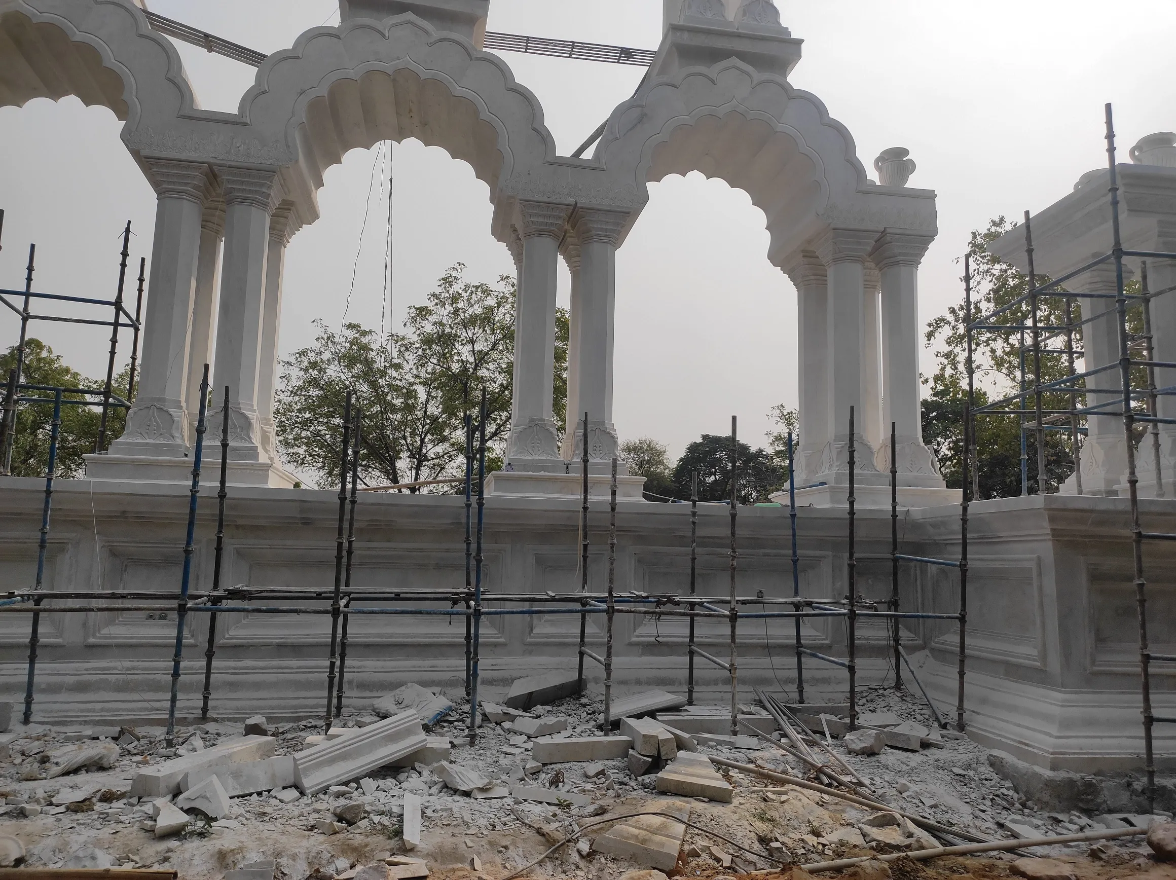 Toran Dwar – Gateway of Rajasthan — Jaipur during construction, photo 2