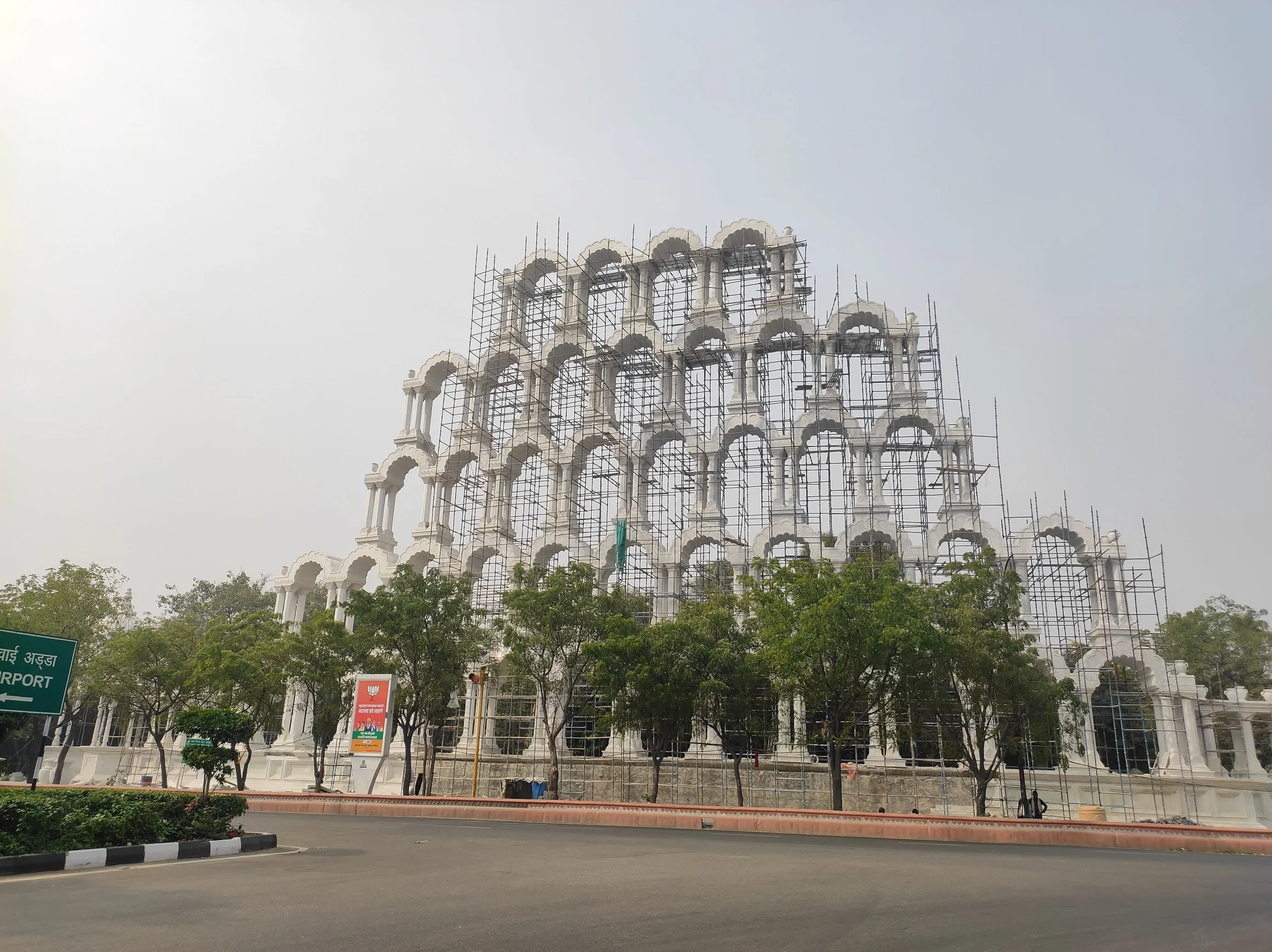 Toran Dwar – Gateway of Rajasthan — Jaipur during construction, photo 3